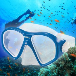 Маска для плавання Intex 55977 Reef Rider Masks, Синій (I24)