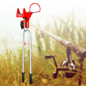 Універсальний металевий утримувач для вудки 36 х 15 см червона (988) Універсальний металевий утримувач для вудки 36 х 15 см червона (988)