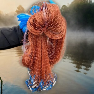 Кастингова сітка-парашют Американського типу Нитка, 4,2 м Кастингова сітка-парашют Американського типу Нитка, 4,2 м