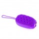 Силиконовая массажная щетка Bubble bath brush для душа с петелькой, Фиолетовый