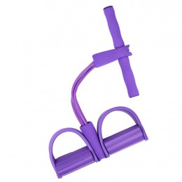Фитнес тренажер многофункциональный силовой Pull Reducer для фитнеса, Фиолетовый