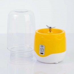 Портативний міні блендер для смузі та коктейлів Portable JUICER XL-180 400 мл, Жовтий (205)