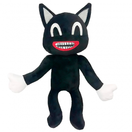 М'яка іграшка Сиреноголова Мультяшний Чорний Кіт (225)