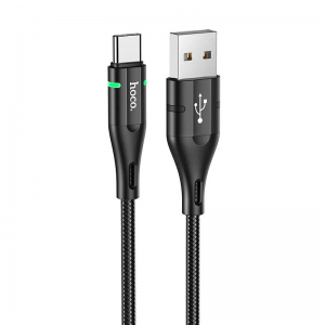 Кабель заряджання та синхронізації HOCO U93 Type-C Shadow Чорний 99153 (206) Кабель заряджання та синхронізації HOCO U93 Type-C Shadow Чорний 99153 (206)