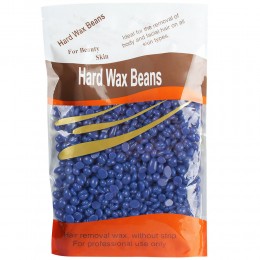 Воск горячий Hard Wax Beans пленочный в гранулах(гранулированный) для депиляции 500 г, Синий