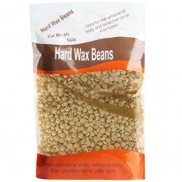 Віск гарячий Hard Wax Beans плівковий в гранулах (гранульований) для депіляції 500 г, Піщаний