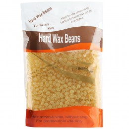 Воск горячий Hard Wax Beans пленочный в гранулах(гранулированный) для депиляции 500 г, Желтый