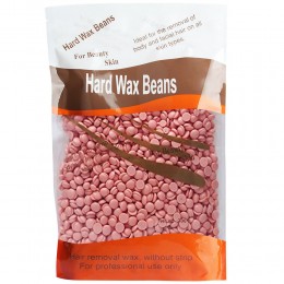 Воск горячий Hard Wax Beans пленочный в гранулах(гранулированный) для депиляции 500 г, Розовый