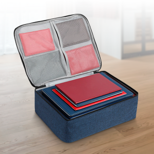 Дорожная сумка-кейс для документов с кодовым замком Синяя (205) Дорожная сумка-кейс для документов с кодовым замком Синяя (205)