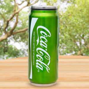 Термокухоль в дизайні Coca Cola 500 мл для холодних та гарячих напоїв EL-195 зелена (237)