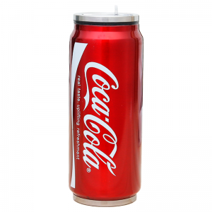 Термокухоль в дизайні Coca Cola 500 мл для холодних та гарячих напоїв EL-195 червона (237)