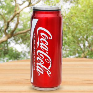 Термокухоль в дизайні Coca Cola 500 мл для холодних та гарячих напоїв EL-195 червона (237)