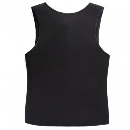 Жилет для бігу Zipper Vest, чоловічий жилет для схуднення, розмір XXXL (205)
