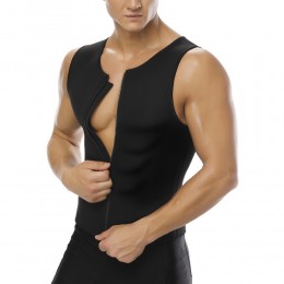 Жилет для бігу Zipper Vest, чоловічий жилет для схуднення, розмір XL (205)