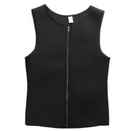 Жилет для бега Zipper Vest, мужской жилет для похудения, размер XXL (205)