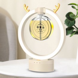Декоративний зволожувач повітря та ароматизатор, LED нічник до 60м2 15.6*6*16.8 см, Білий (259)