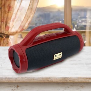 Радиоприемник колонка GOLON RX-1829 BT USB 2000 мАч 12W, Красный