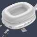 Бездротові навушники AirMax P9, 400 мА/год з підтримкою картки пам'яті, Aux підключенням, Срібний (626)