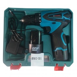 Аккумуляторный шуруповерт BOSHUN МТ6012-С011 12v 2.0Ah, Синий (2487)