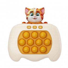 Електронна приставка консоль,поп іт іграшка-антистрес Quick Push Puzzle Game Fast №208A Кіт