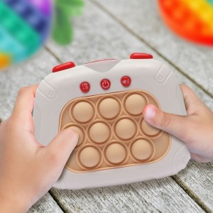 Електронна приставка консоль, іграшка-антистрес Quick Push Puzzle Game Fast №DD1808-111, Білий (577)