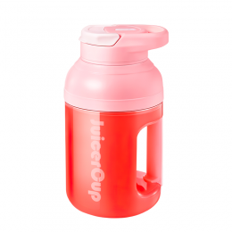 Портативна пляшка-блендер 420 мл для соку та смузі JuiceCup AND362 Рожевий (205)