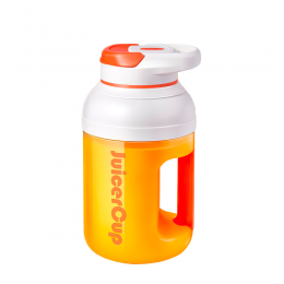 Портативна пляшка-блендер 420 мл для соку та смузі JuiceCup AND362 Малиновий (205)