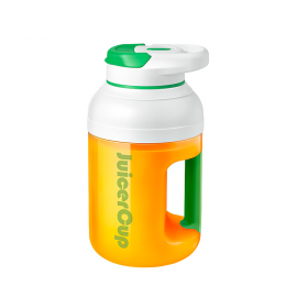 Портативна пляшка-блендер 420 мл для соку та смузі JuiceCup AND362 Зелений (205)