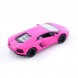 Коллекционная машинка Lamborghini Matte KT 5370 W, Розовая (I24)