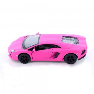 Колекційна машинка Lamborghini Matte KT 5370 W, Рожева (I24)