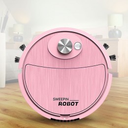 Робот-пилосос SWEEPING ROBOT 521-2345 3в1, Рожевий (205)