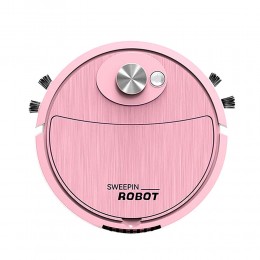 Робот-пилосос SWEEPING ROBOT 521-2345 3в1, Рожевий (205)