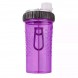 Пляшка подвійна для води та корму або ласощів 480 мл, Фіолетовий (205)