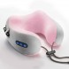 Массажер - подушка для шеи с подогревом U-SHAPED MASSAGE PILLOW 3 функции, Розовая