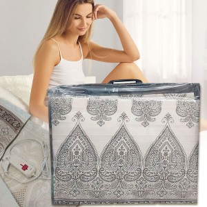 Турецьке байкове електропростирадло Palmiye (11) двоспальне 120х160 см