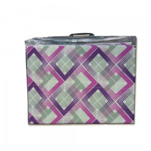 Турецкая байковая электропростынь Palmiye (15) двуспальная 120х160 см, Фиолетово-серый