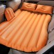 Надувная автокровать, автомобильный матрас на заднее сидение с подушками Car mattress, Оранжевый (626)