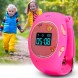 Дитячий розумний годинник з GPS-трекером G65, Рожевий