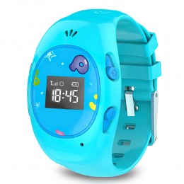 Дитячий розумний годинник з GPS-трекером G65, Блакитний