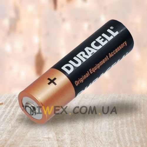 Батарейка пальчиковая Alkaline Duracell 1,5 V АA LR6/MN1500, 1 шт.