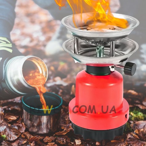Туристическая газовая горелка для угольного зажигания DYSTATE DY-03, Красный
