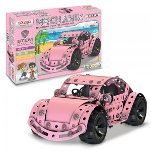 Металлический конструктор MECHANIX "Авто Карла" развивающий, 305 элм. (SB)