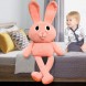 М'яка іграшка-обіймашка Зайчик 100 см, Рожевий (HA-5/HA-6)