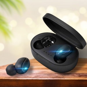 Наушники вакуумные беспроводные MiPods A6S Bluetooth 5.3, Черные
