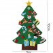 Дитячий святковий декор Фетрова ялинка 95*70 см Softy Tree, набір з 21 іграшки на липучці (HA-79)