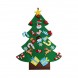 Детский новогодний декор Фетровая елка Softy Christmas Tree с набором украшений 16 штук на липучке (HA-79)