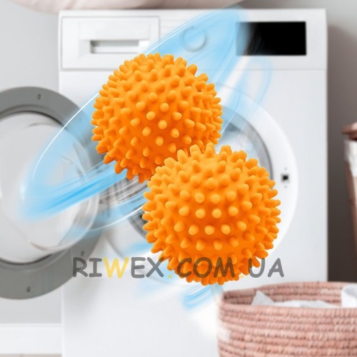 Кульки для прання білизни  Ansell Dryer balls 2 шт., Помаранчевий