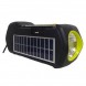 Портативна сонячна система 3в1 GD-LITE-11, з Bluetooth, LED-ліхтарем, FM/SW/AM, МР3, TF та USB-зарядкою, Жовтий