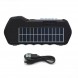 Портативная солнечная система 3в1 GD-LITE-11, с Bluetooth, LED-фонарем, FM/SW/AM, МР3, TF и USB-зарядкой, Синий