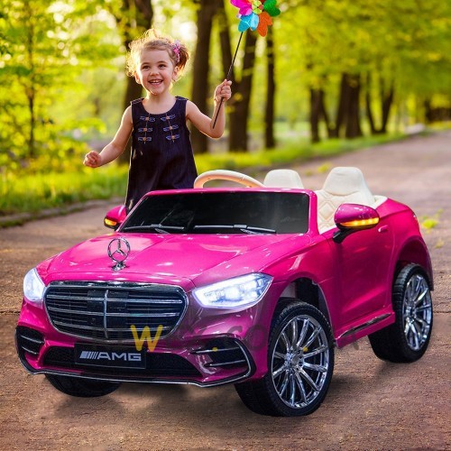 Дитячий електромобіль Mercedes  WN506 (AM-3), Рожевий (360T)